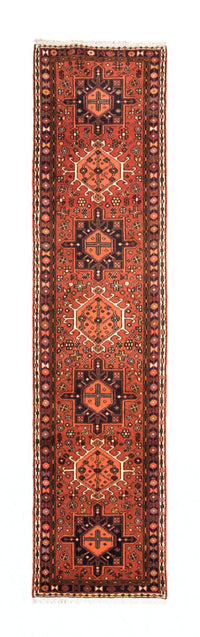 Løber Persisk tæppe - Nomadisk - 282 x 68 cm - mørkeblå