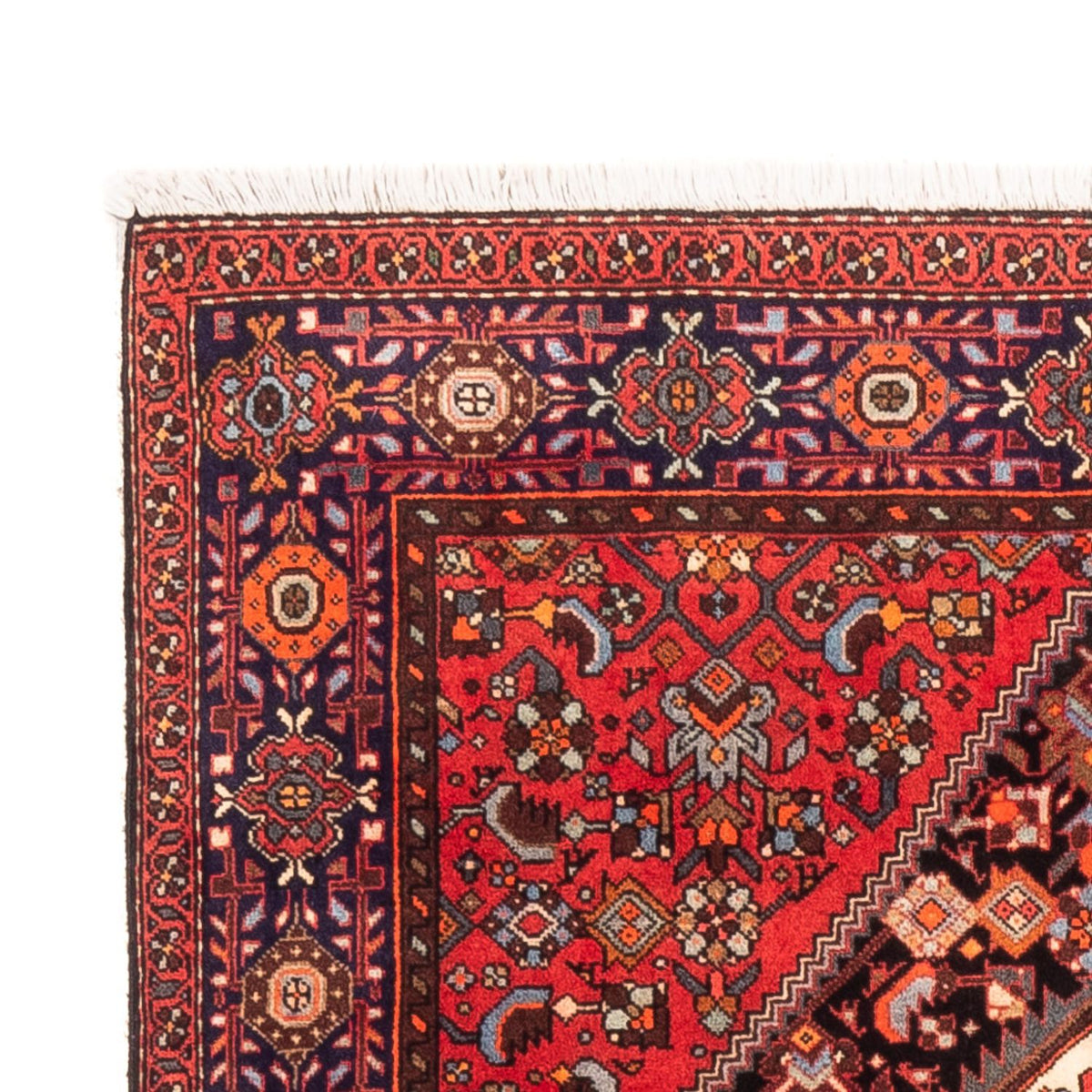 Persisk tæppe - Nomadisk - 157 x 106 cm - mørkeblå