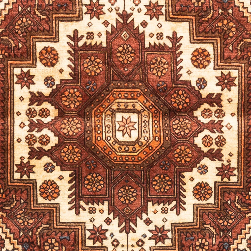 Persisk tæppe - Keshan - 148 x 100 cm - mørk beige