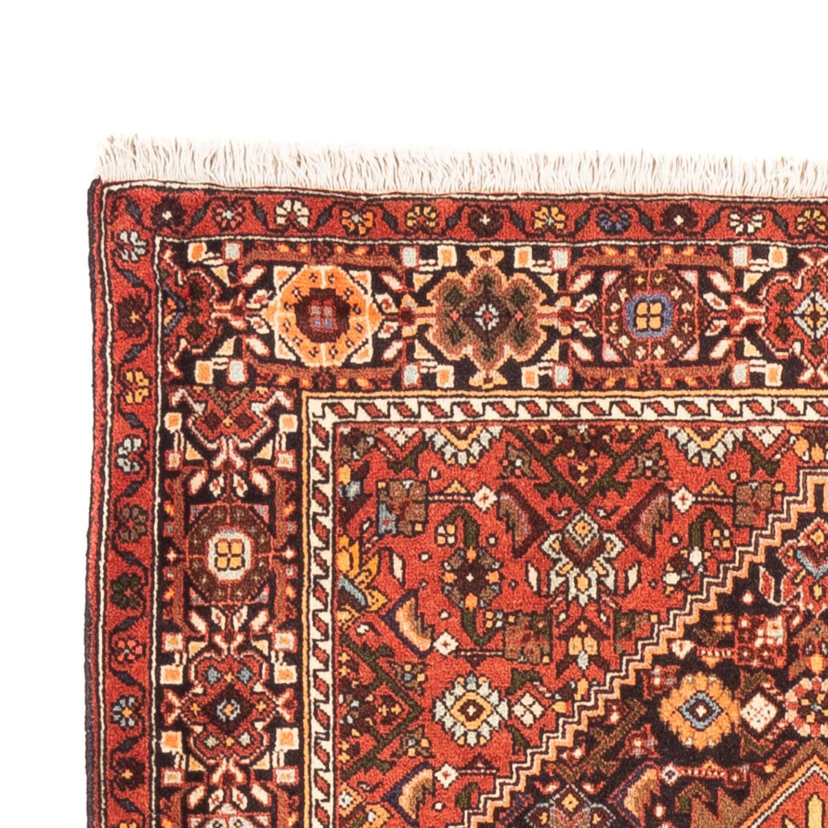 Persisk tæppe - Nomadisk - 152 x 100 cm - mørk beige