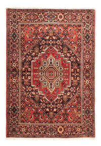 Persisk tæppe - Nomadisk - 140 x 102 cm - mørkeblå