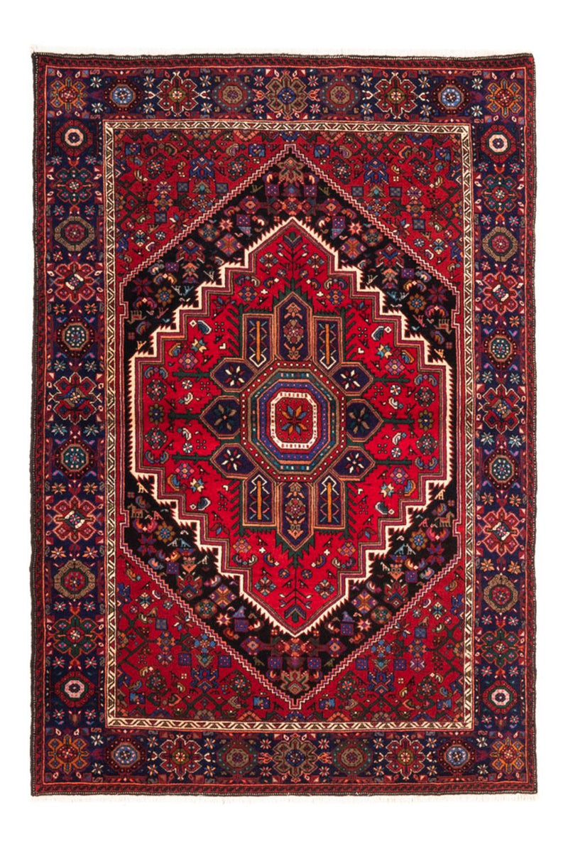 Persisk tæppe - Nomadisk - 145 x 101 cm - rød