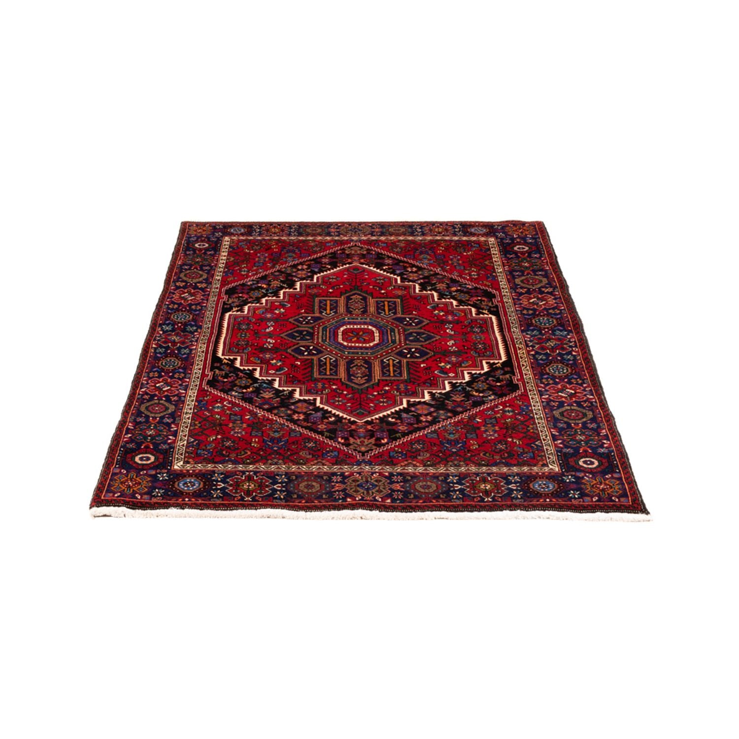 Persisk tæppe - Nomadisk - 145 x 101 cm - rød