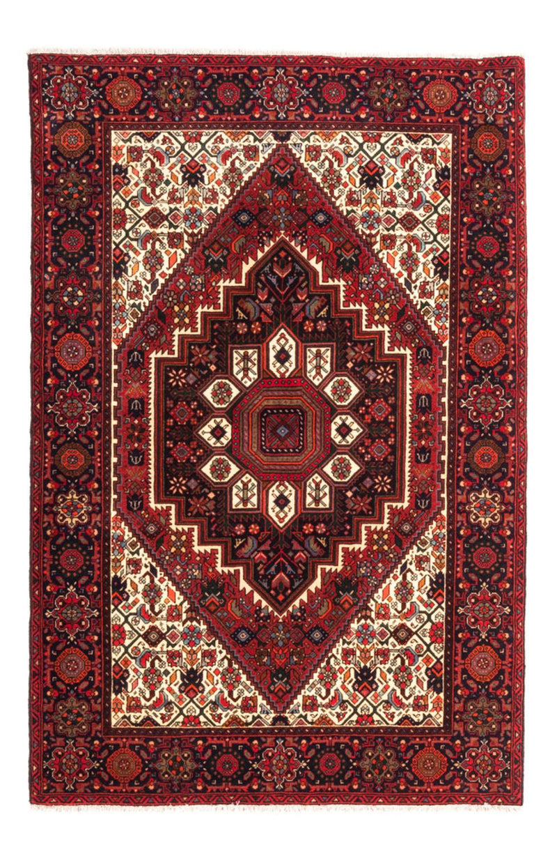 Persisk tæppe - Nomadisk - 153 x 103 cm - creme