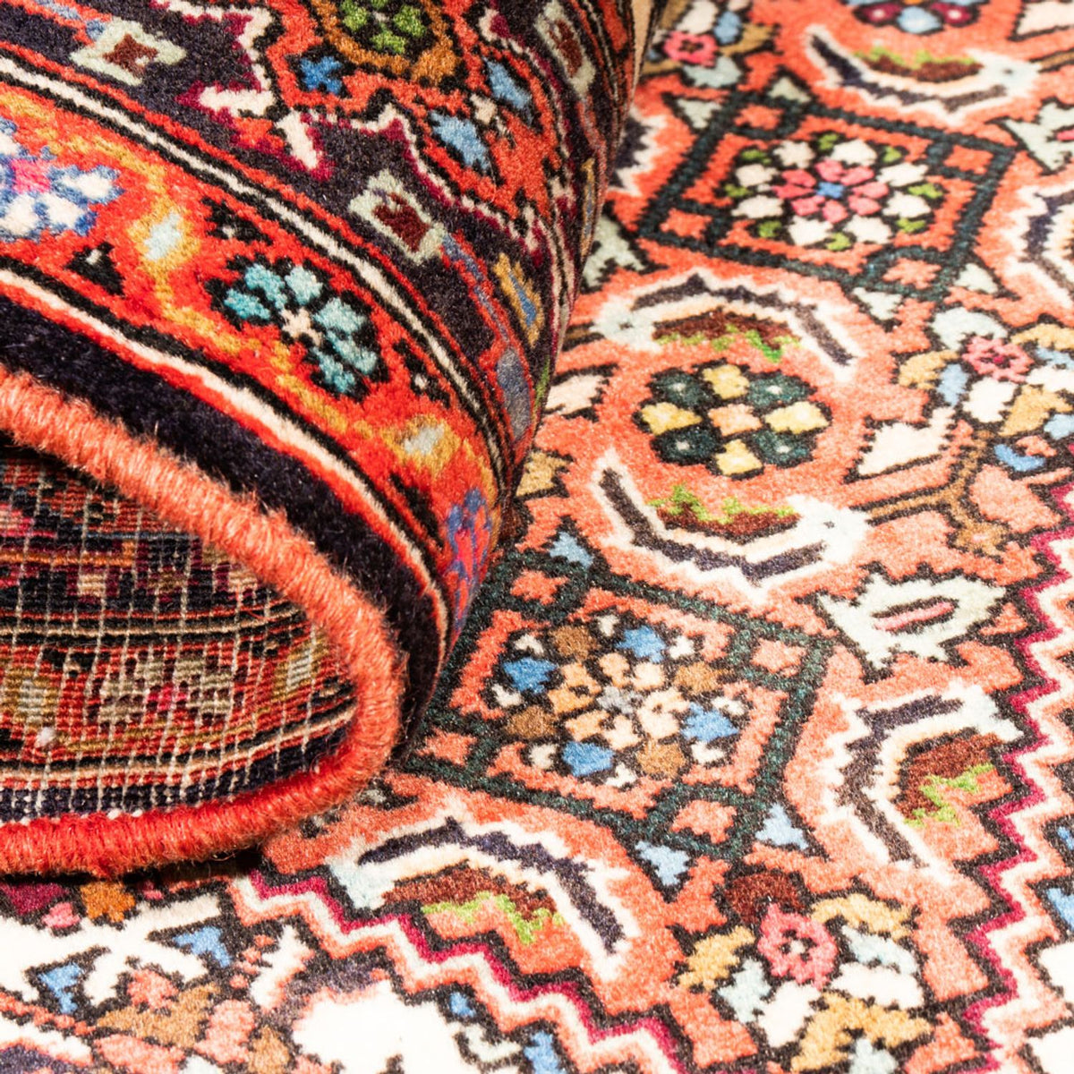 Persisk tæppe - Nomadisk - 151 x 102 cm - rød