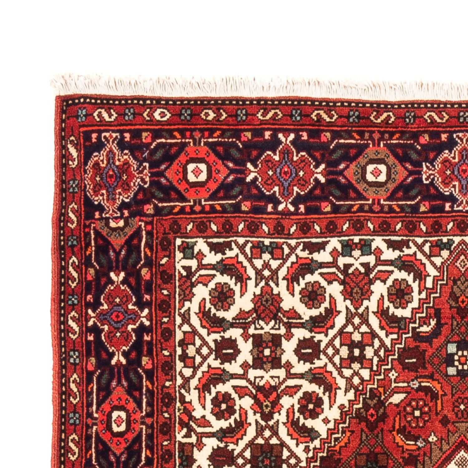 Persisk tæppe - Nomadisk - 155 x 107 cm - rød