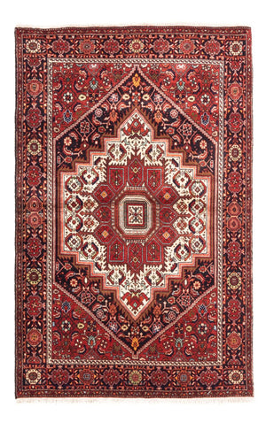 Persisk tæppe - Nomadisk - 147 x 102 cm - rød