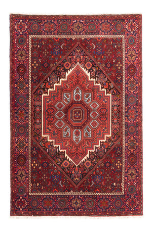 Persisk tæppe - Nomadisk - 153 x 101 cm - mørkerød