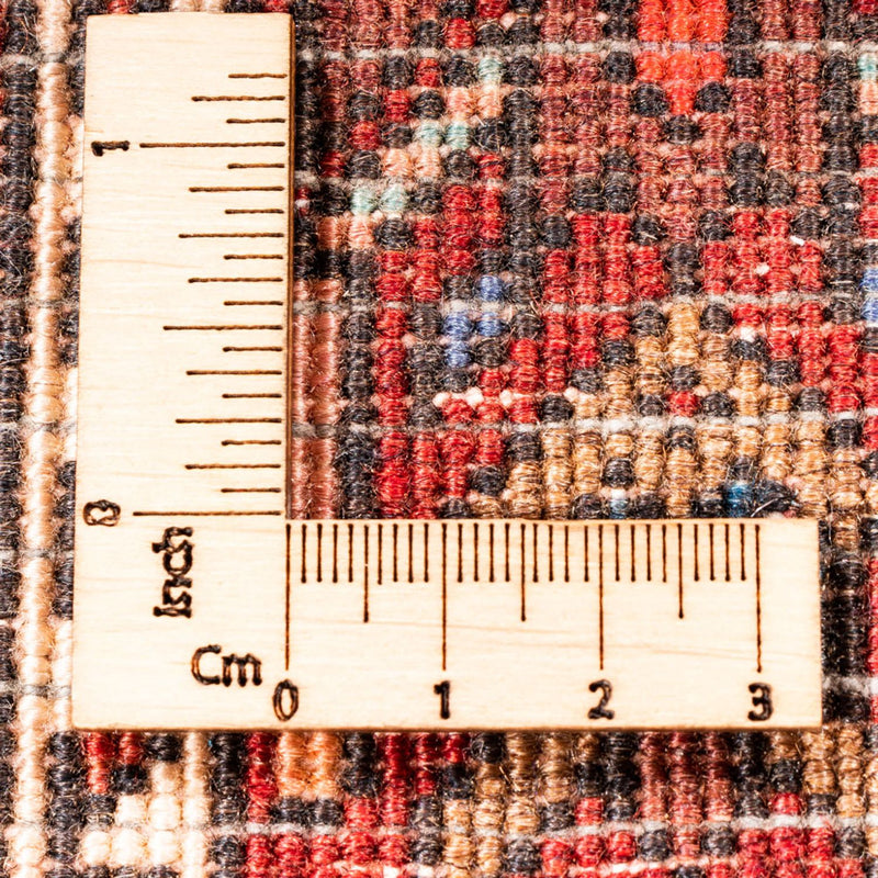 Persisk tæppe - Nomadisk - 153 x 101 cm - mørkerød