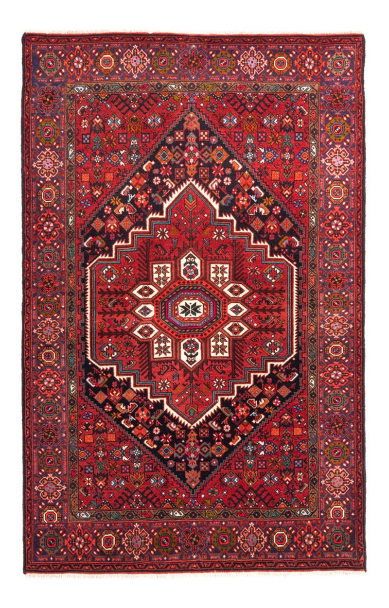 Persisk tæppe - Nomadisk - 159 x 110 cm - rød