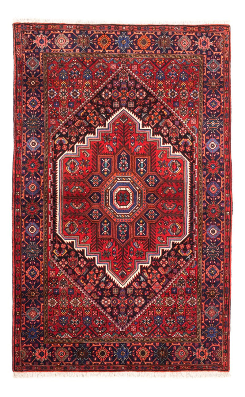 Persisk tæppe - Nomadisk - 155 x 110 cm - rød