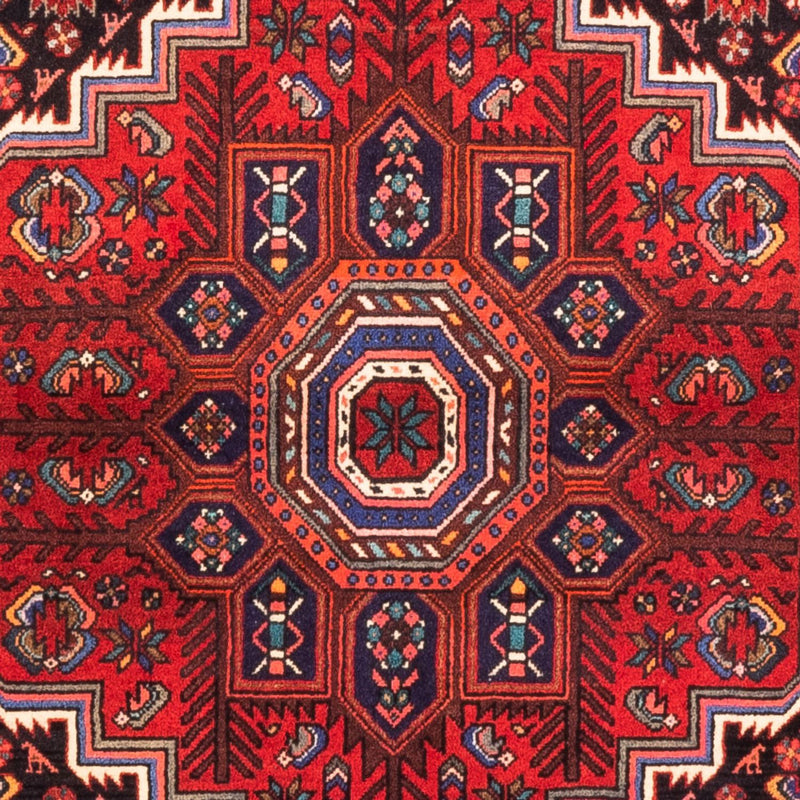 Persisk tæppe - Nomadisk - 155 x 110 cm - rød