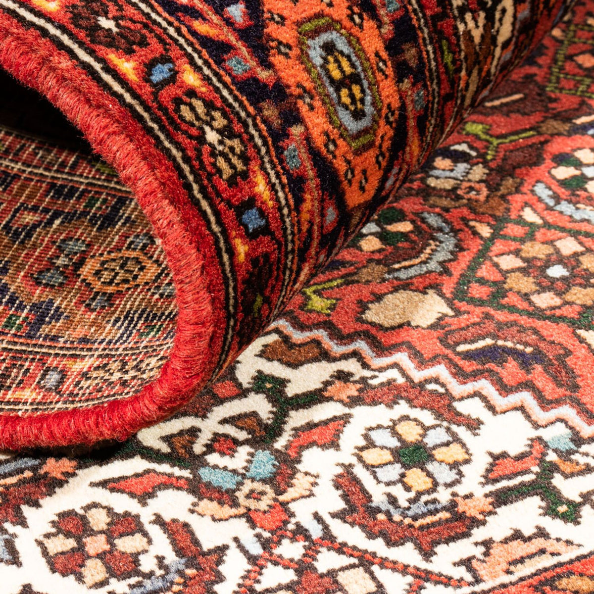 Persisk tæppe - Nomadisk - 157 x 105 cm - rød