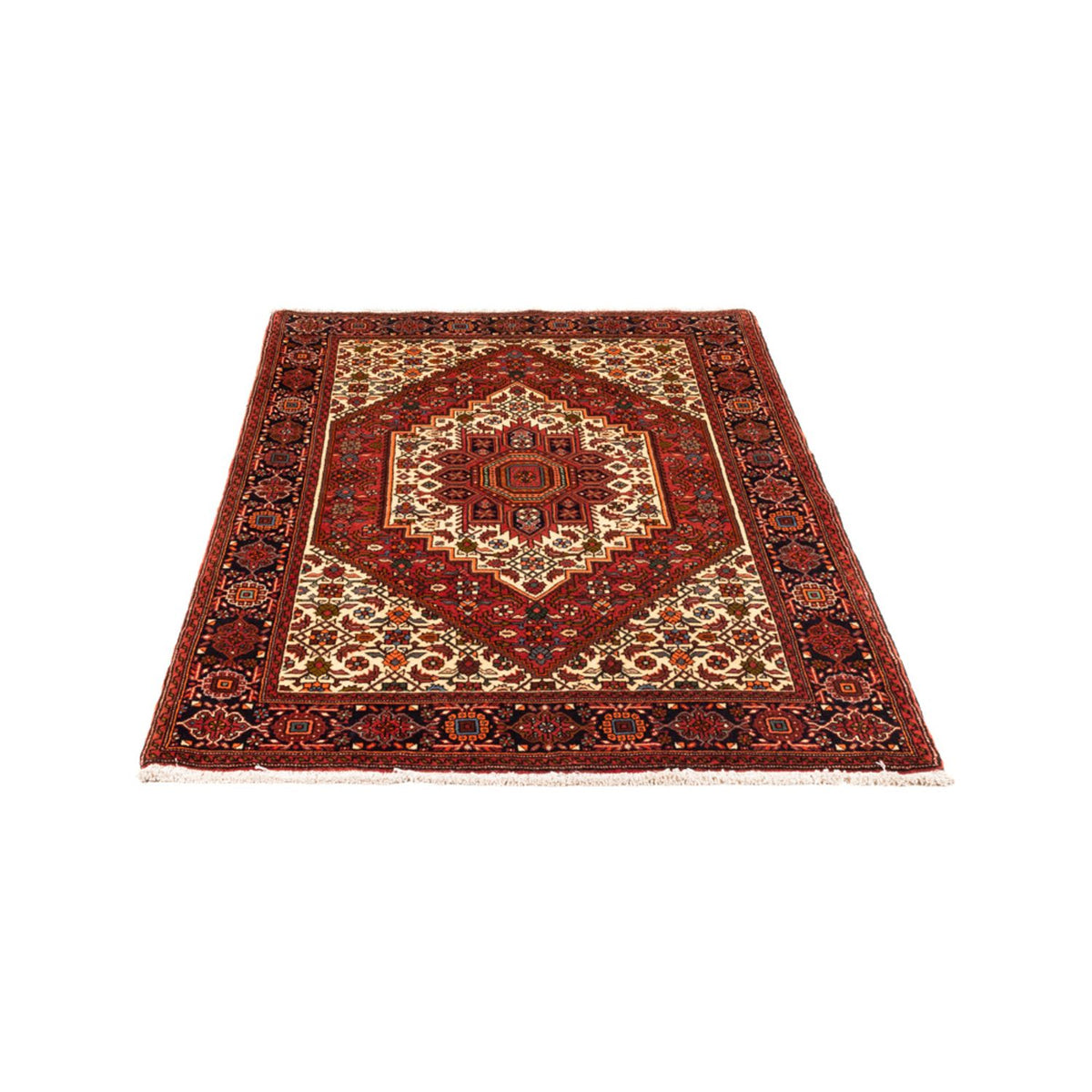 Persisk tæppe - Nomadisk - 155 x 112 cm - beige