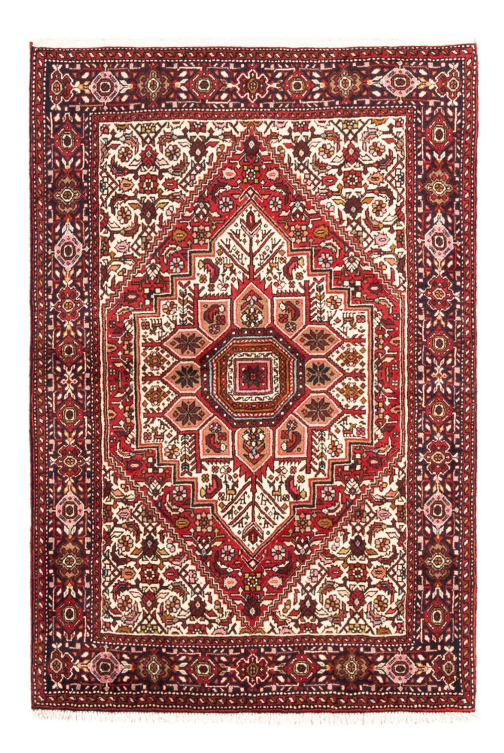 Persisk tæppe - Nomadisk - 152 x 100 cm - beige