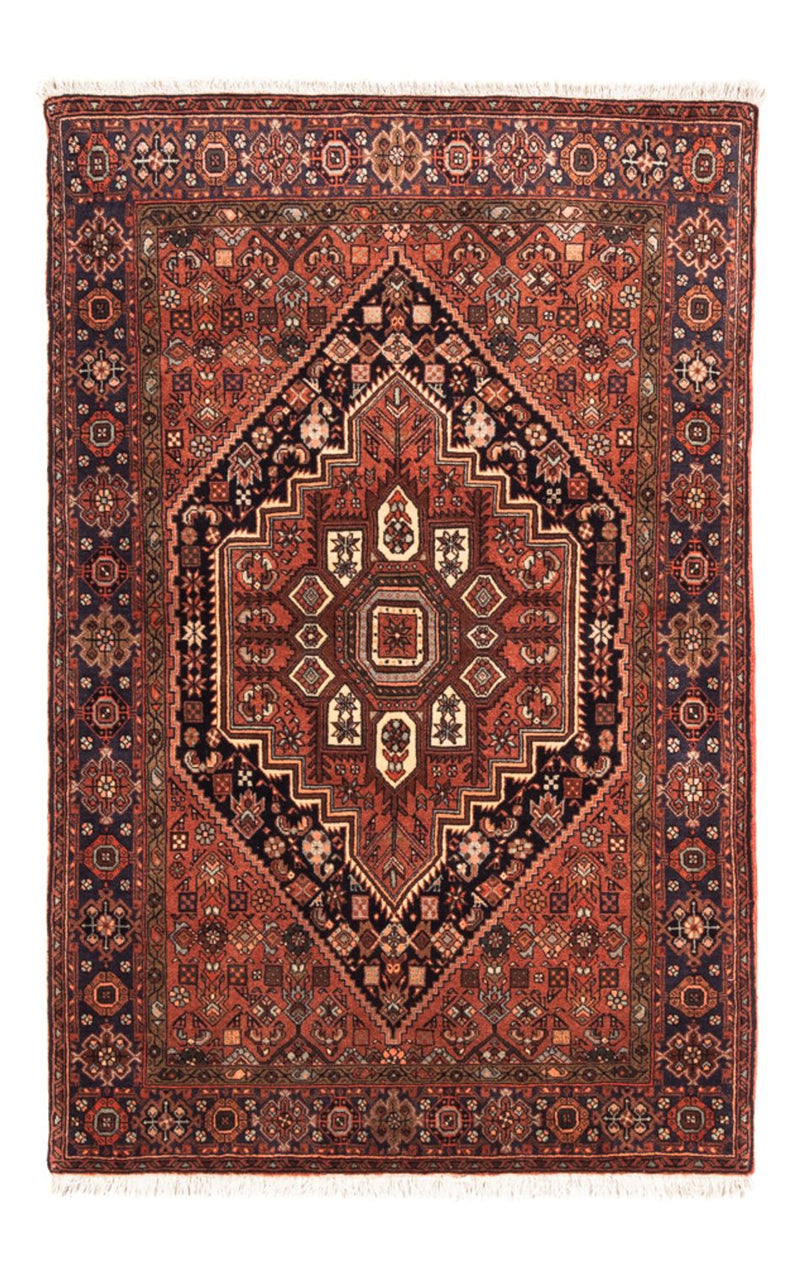 Persisk tæppe - Nomadisk - 138 x 94 cm - rust