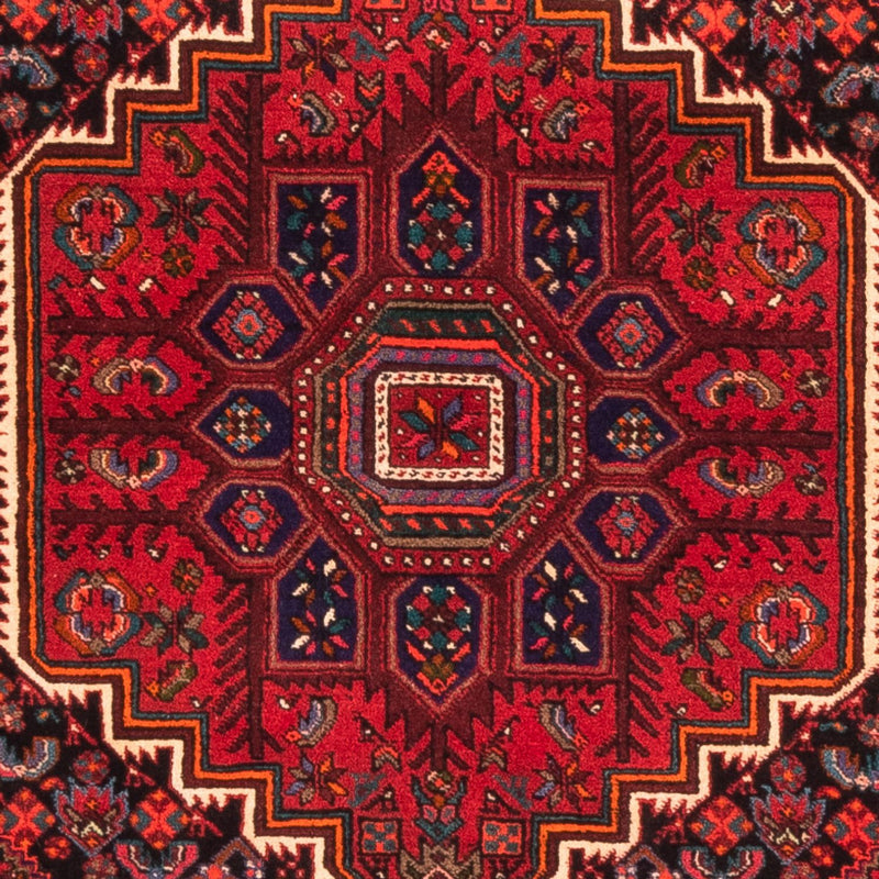 Persisk tæppe - Nomadisk - 155 x 97 cm - rød