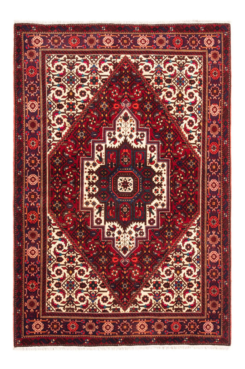 Persisk tæppe - Nomadisk - 146 x 102 cm - rød