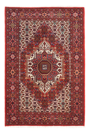 Persisk tæppe - Nomadisk - 148 x 98 cm - rød