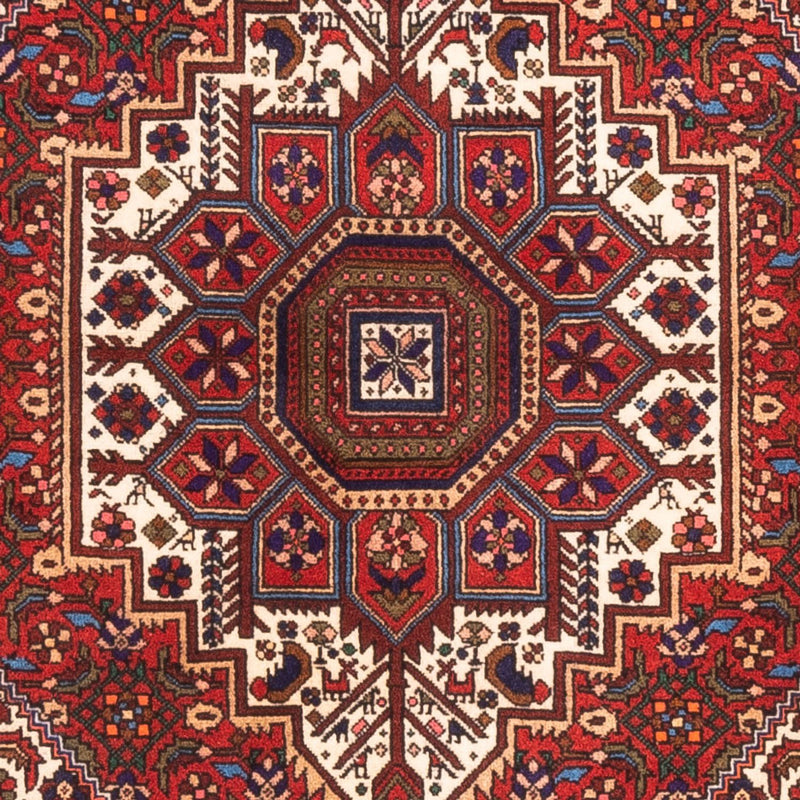 Persisk tæppe - Nomadisk - 148 x 98 cm - rød
