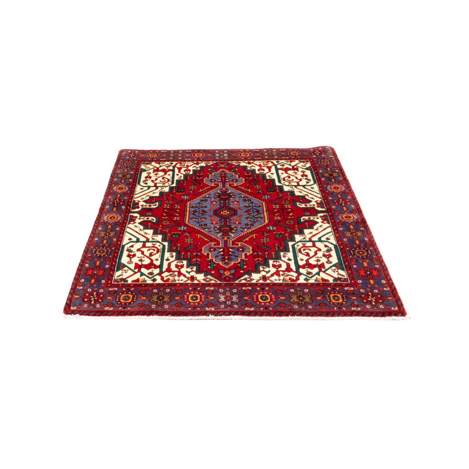 Persisk tæppe - Nomadisk - 148 x 107 cm - rød