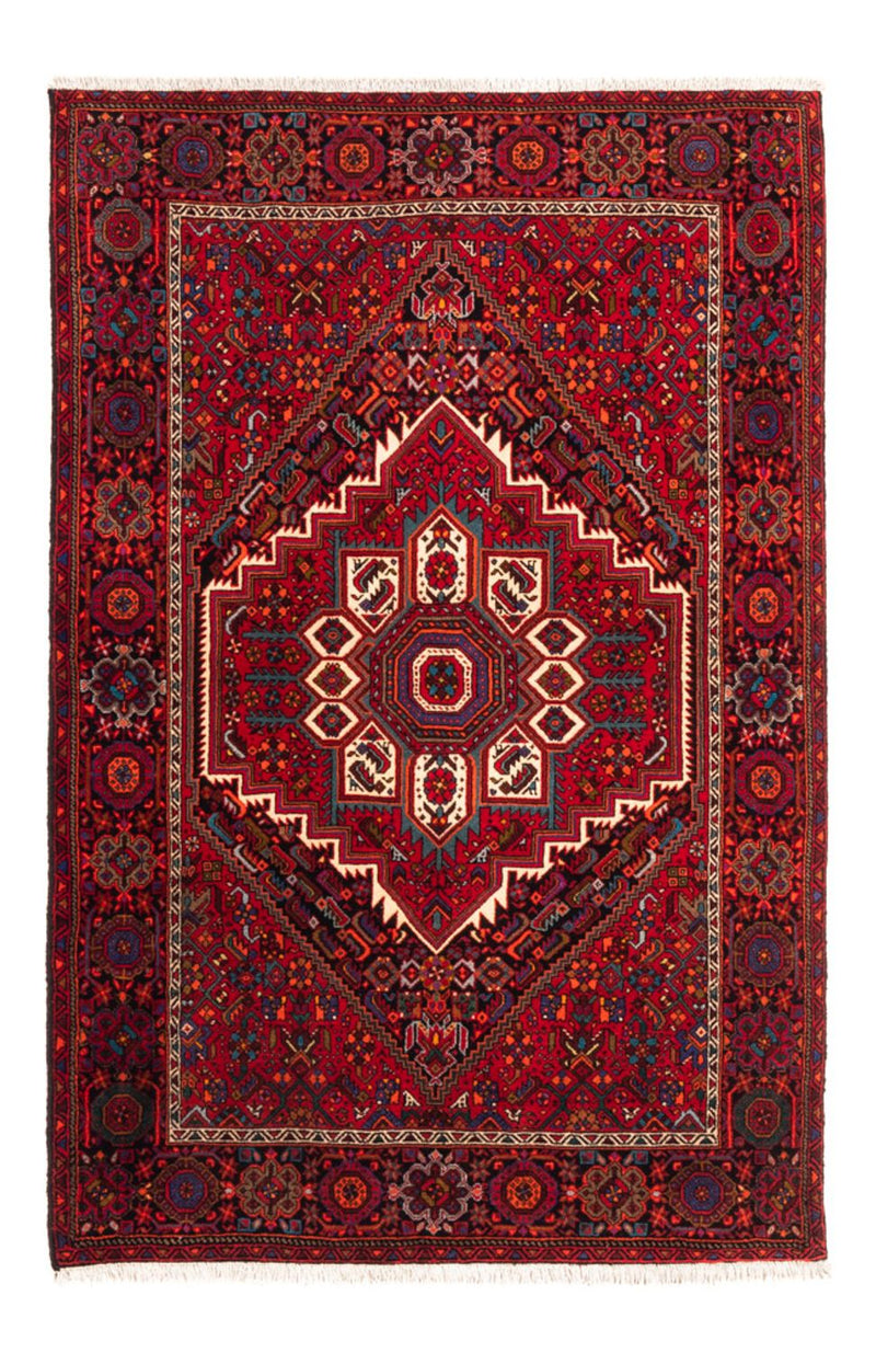 Persisk tæppe - Nomadisk - 150 x 101 cm - rød