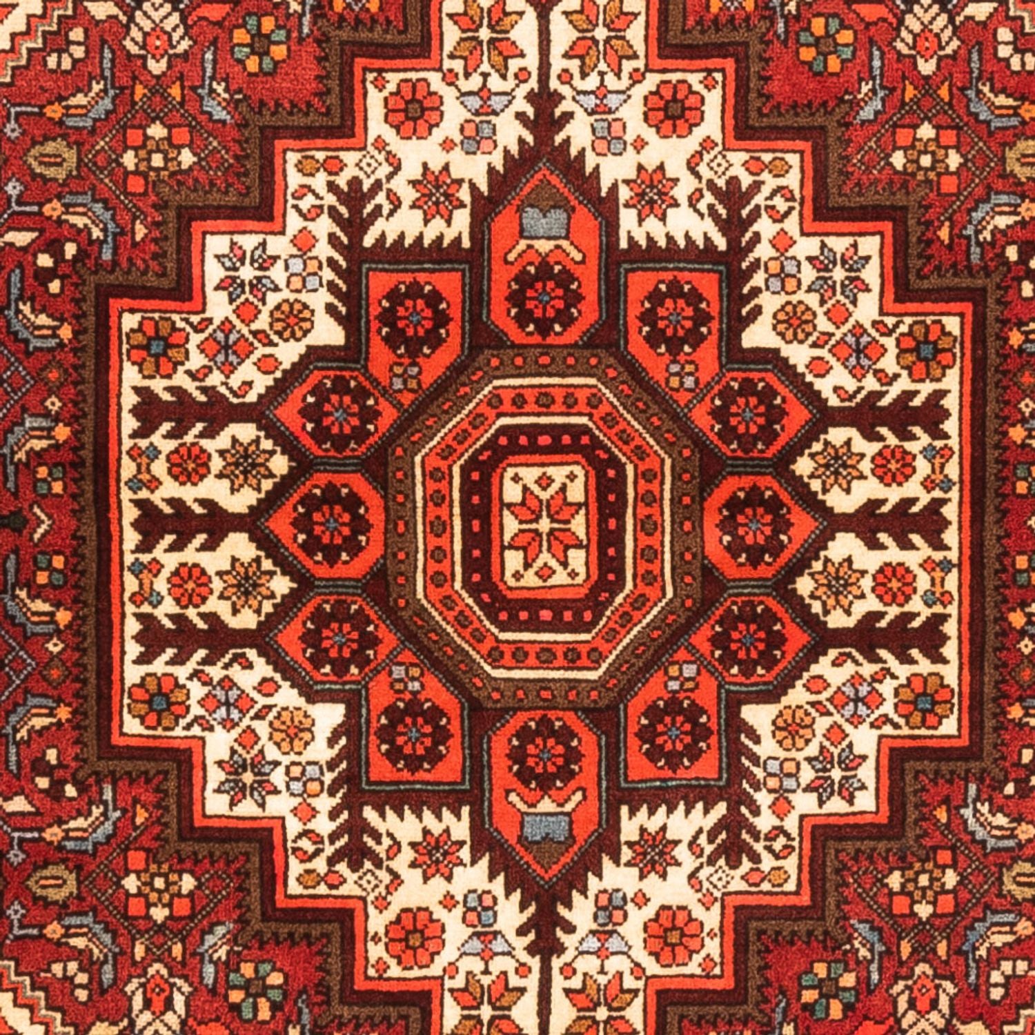 Persisk tæppe - Nomadisk - 148 x 96 cm - rød