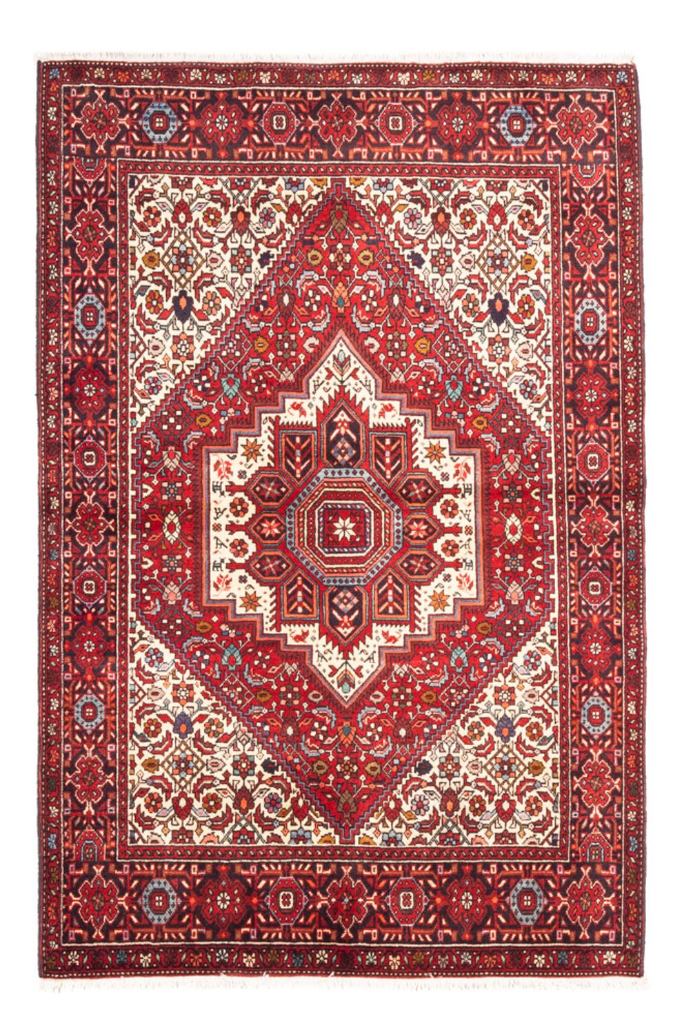 Persisk tæppe - Nomadisk - 150 x 102 cm - rød