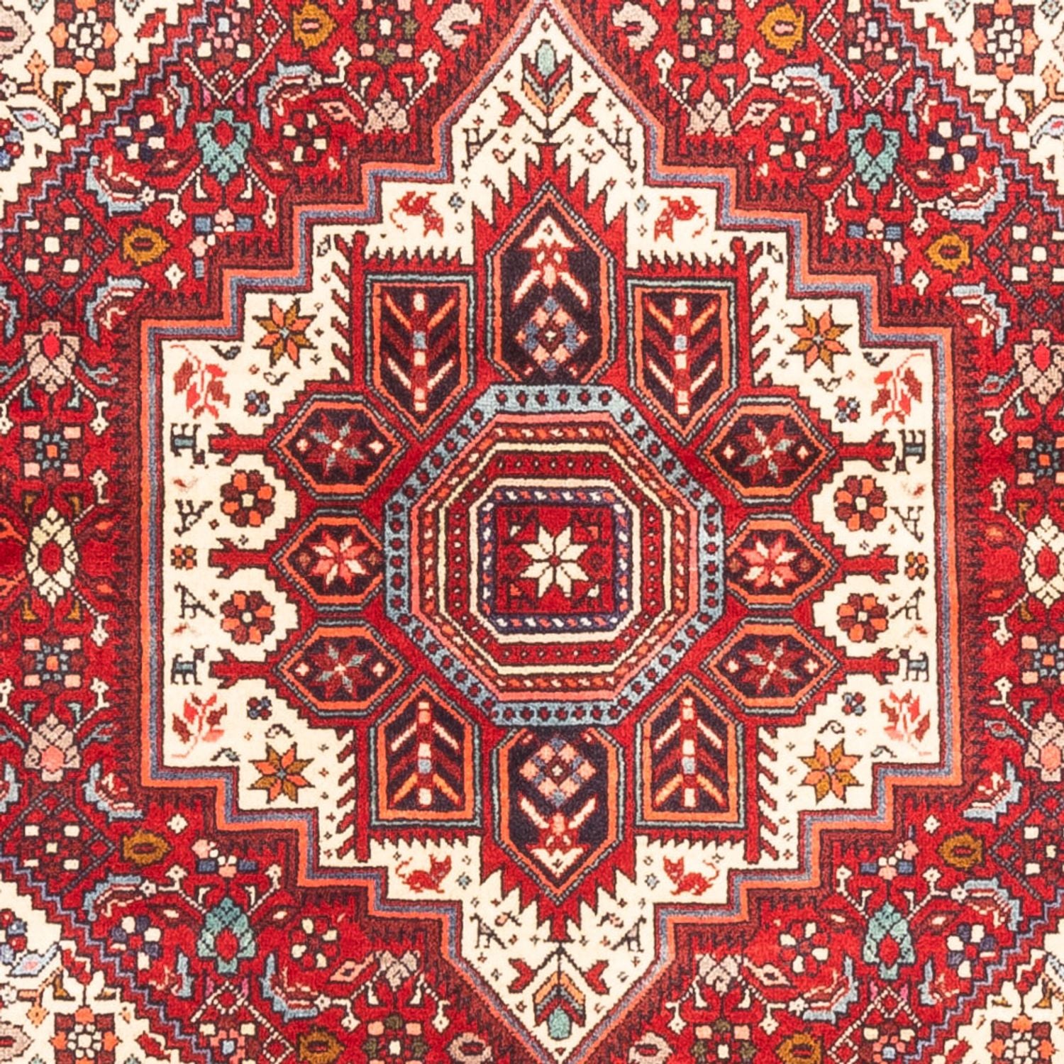 Persisk tæppe - Nomadisk - 150 x 102 cm - rød