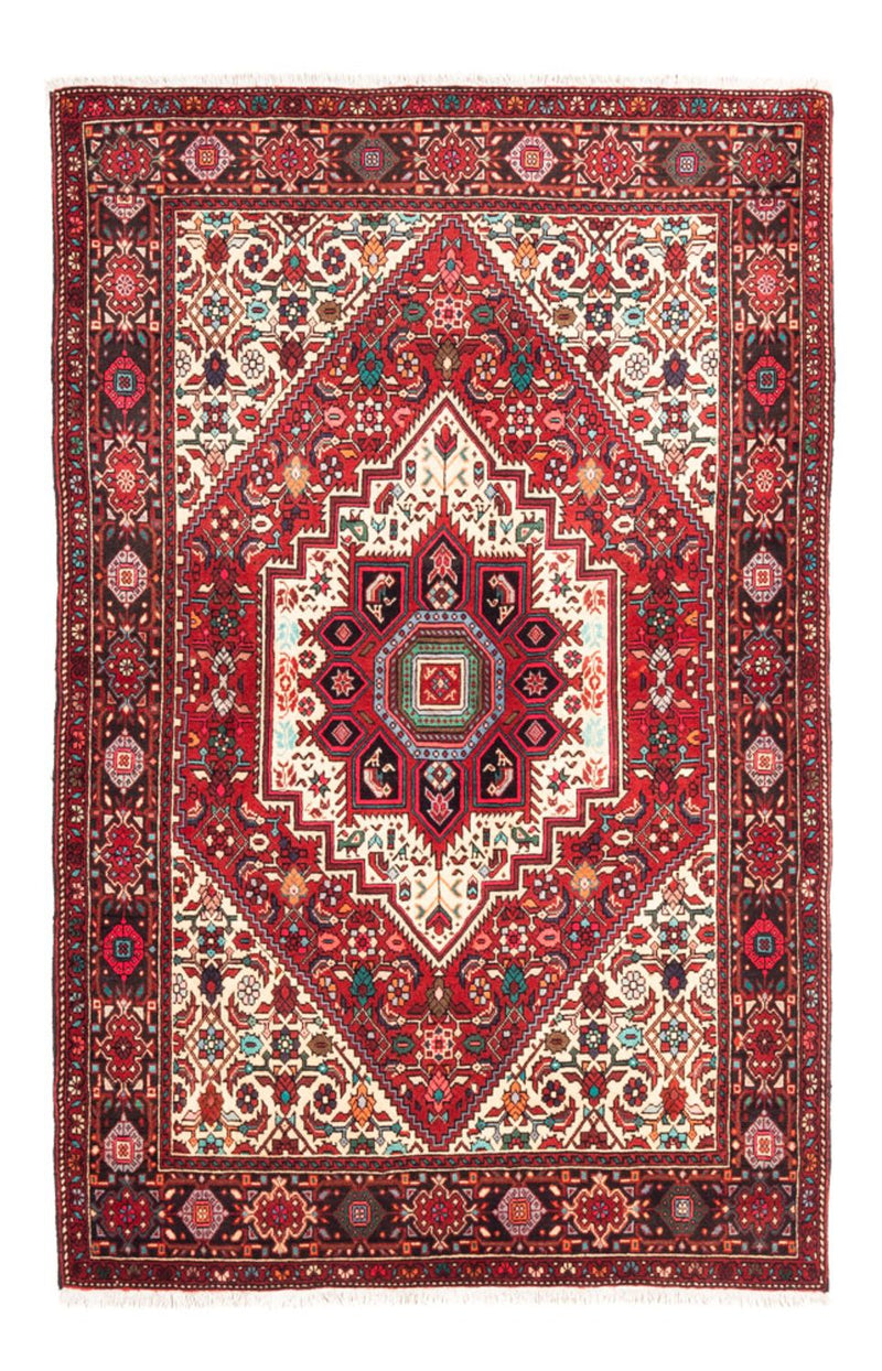 Persisk tæppe - Nomadisk - 152 x 102 cm - rød