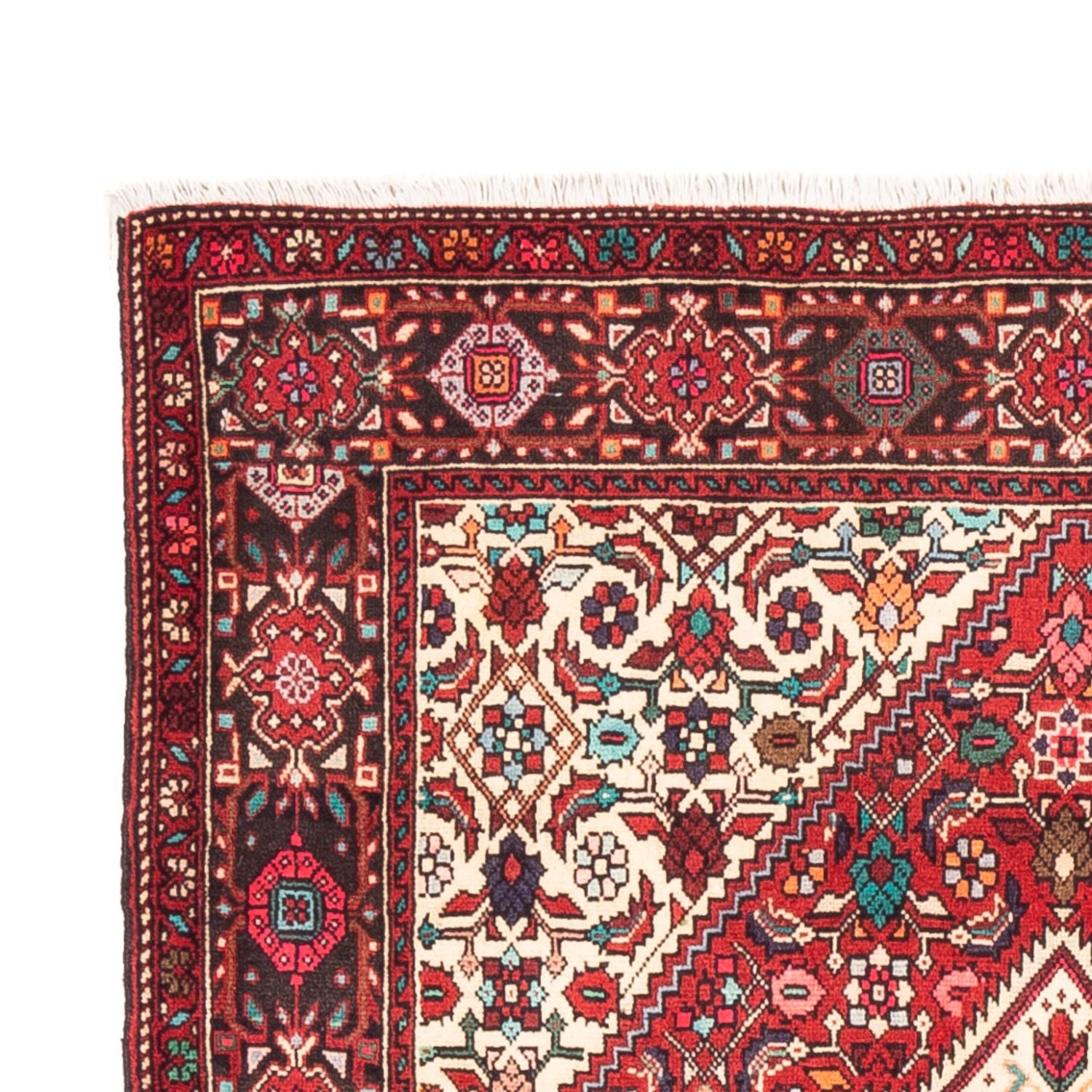 Persisk tæppe - Nomadisk - 152 x 102 cm - rød
