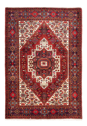 Persisk tæppe - Nomadisk - 147 x 104 cm - rød