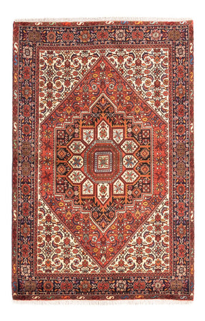 Persisk tæppe - Nomadisk - 135 x 102 cm - rød