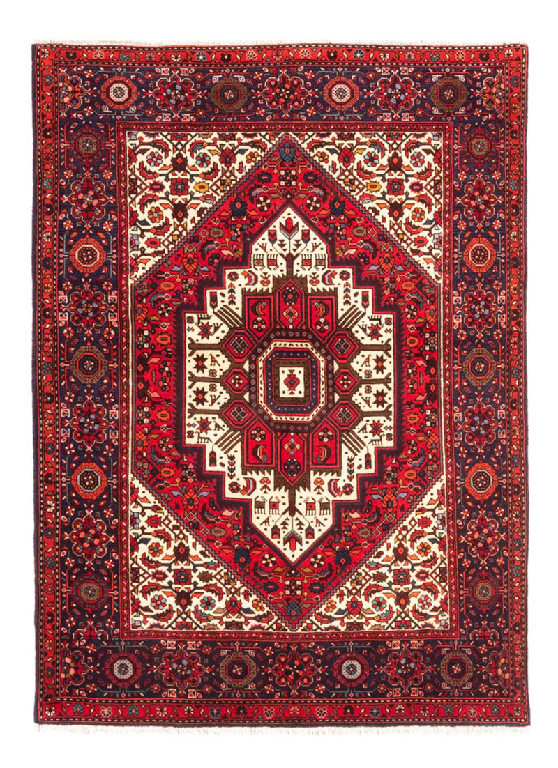 Persisk tæppe - Nomadisk - 142 x 102 cm - rød
