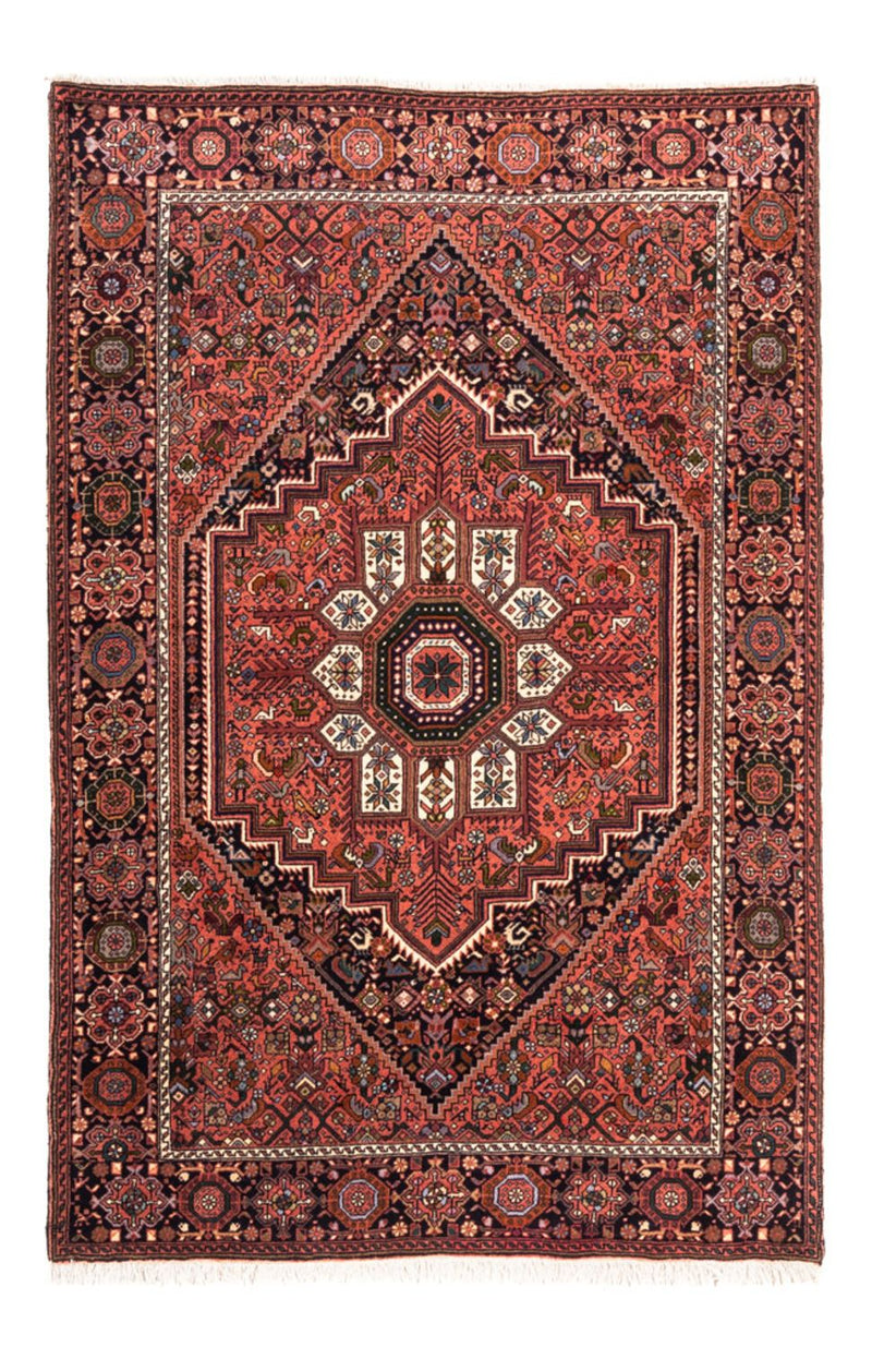 Persisk tæppe - Nomadisk - 147 x 100 cm - rød