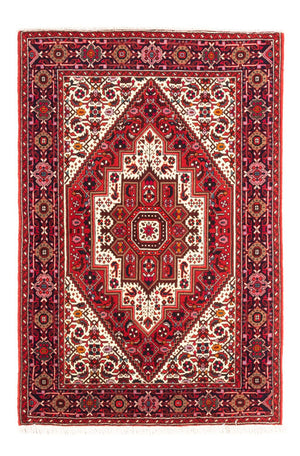 Persisk tæppe - Nomadisk - 148 x 98 cm - rød