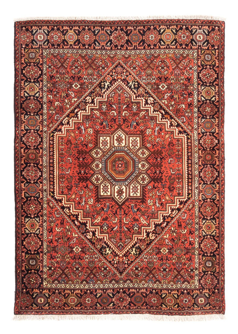 Persisk tæppe - Nomadisk - 143 x 103 cm - rød