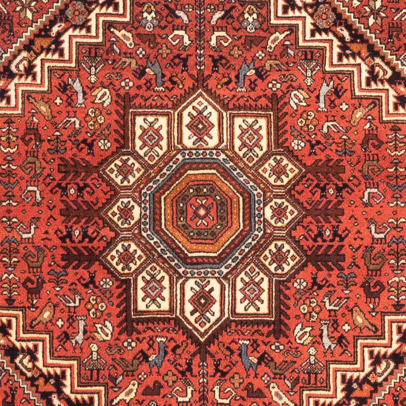 Persisk tæppe - Nomadisk - 143 x 103 cm - rød