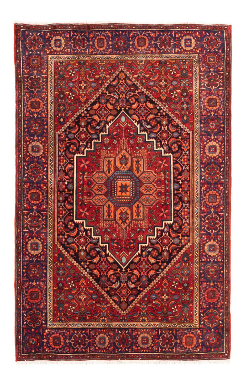 Persisk tæppe - Nomadisk - 154 x 103 cm - rød