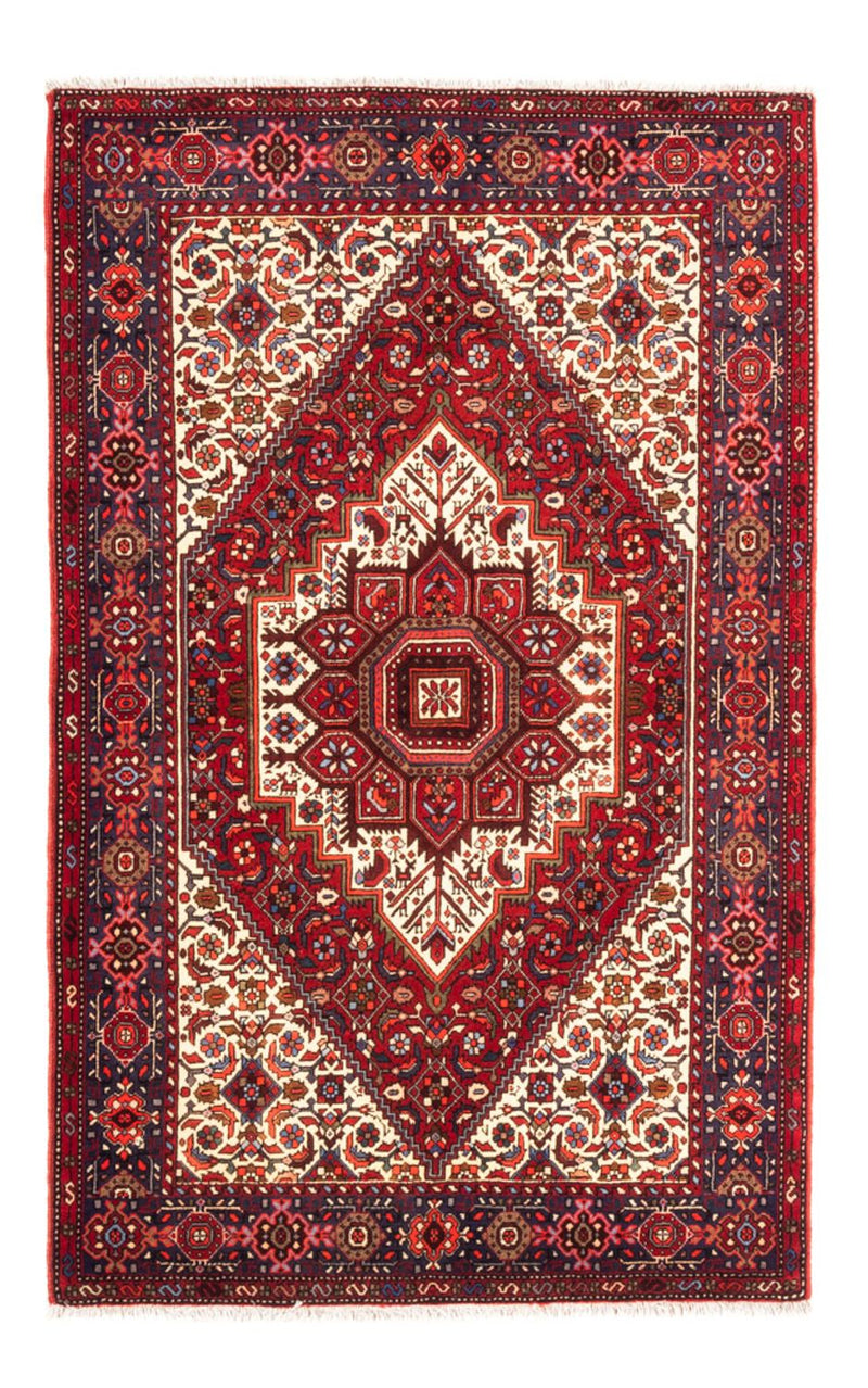 Persisk tæppe - Nomadisk - 155 x 100 cm - rød