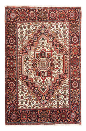 Persisk tæppe - Nomadisk - 155 x 106 cm - creme