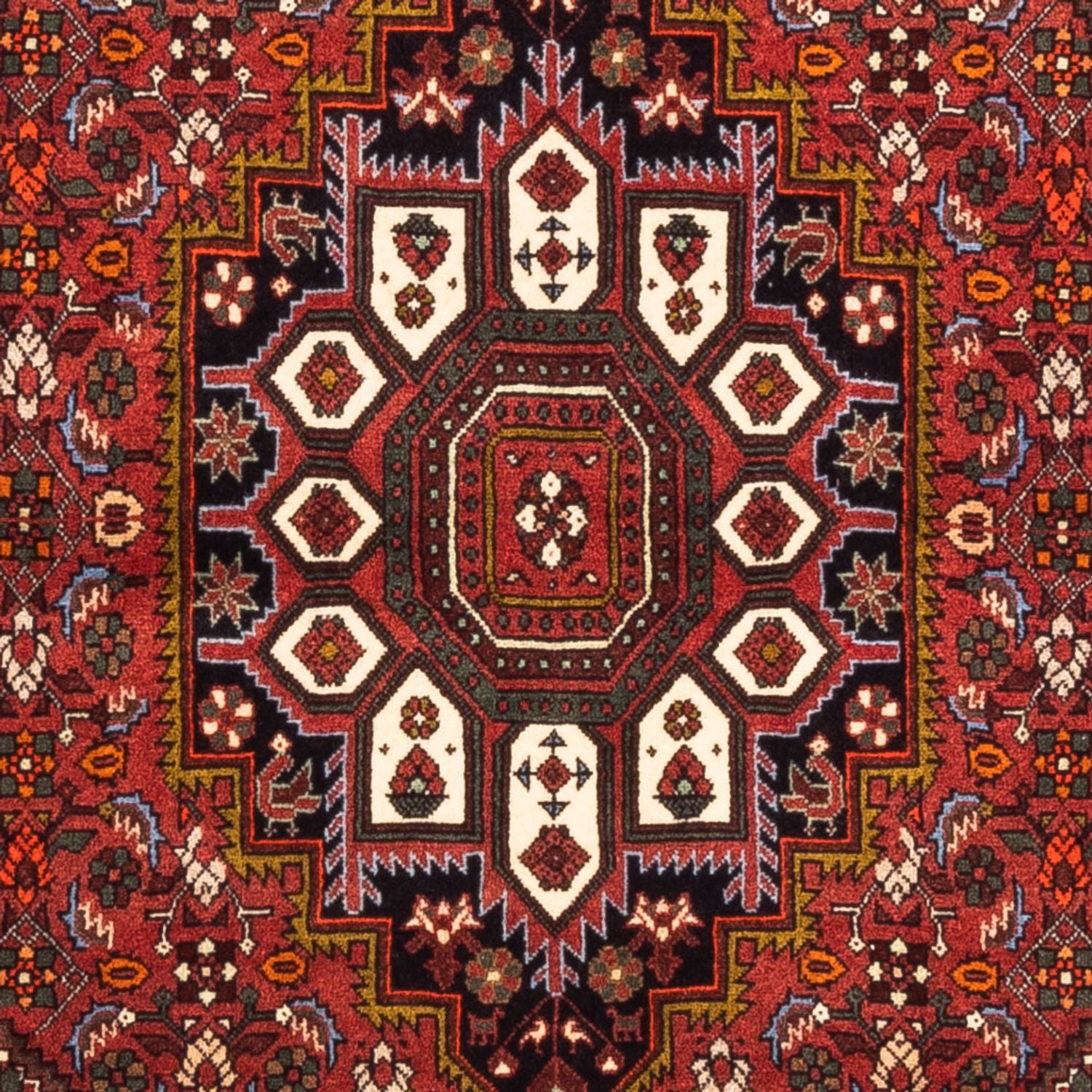 Persisk tæppe - Nomadisk - 156 x 103 cm - rød