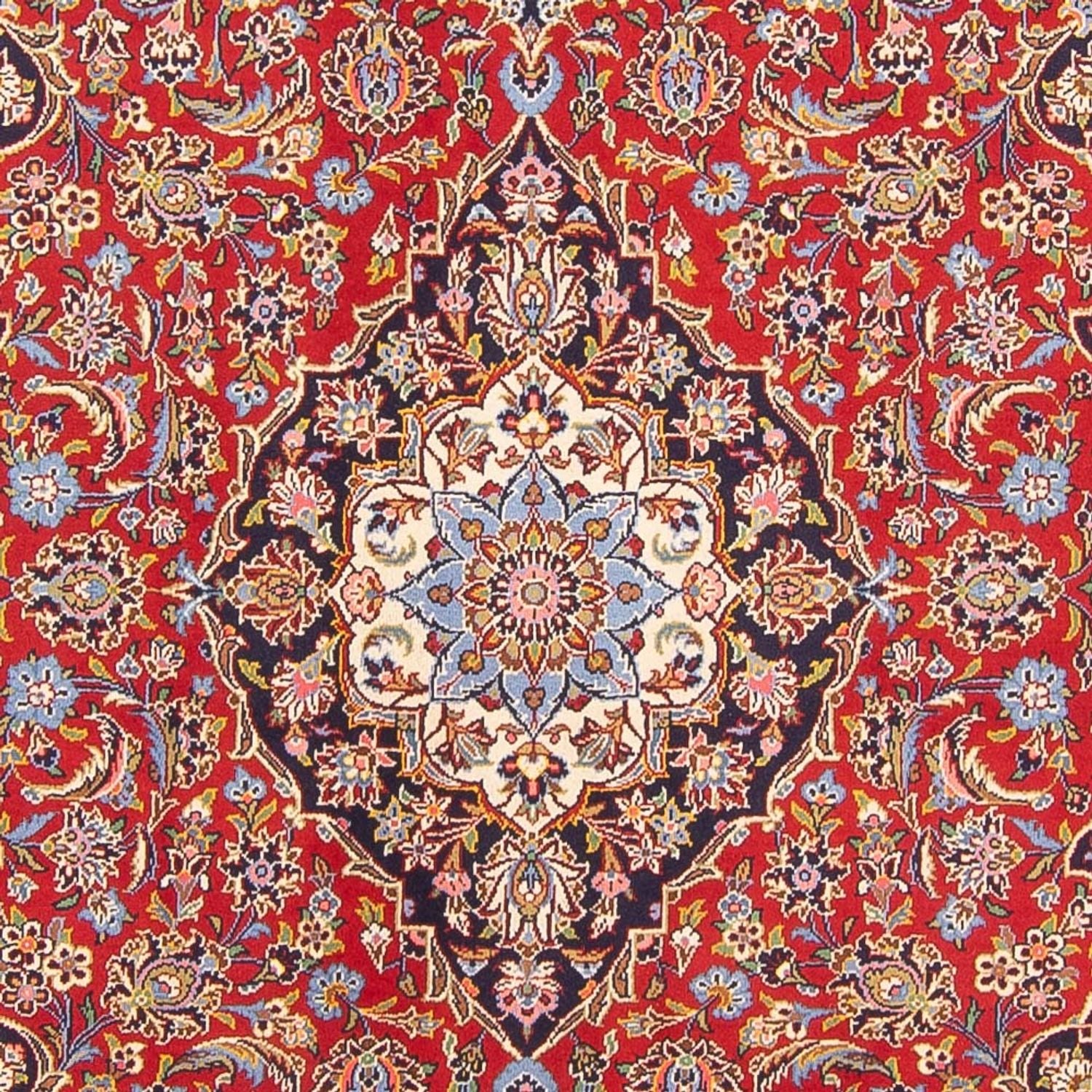 Persisk tæppe - Keshan - 280 x 190 cm - rød