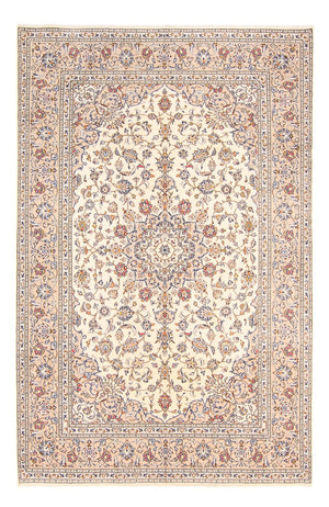 Persisk tæppe - Keshan - 274 x 197 cm - creme