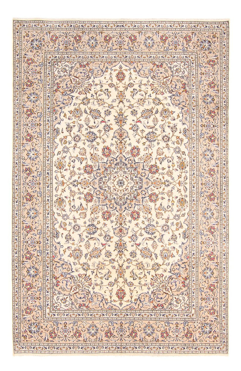 Persisk tæppe - Keshan - 274 x 197 cm - creme