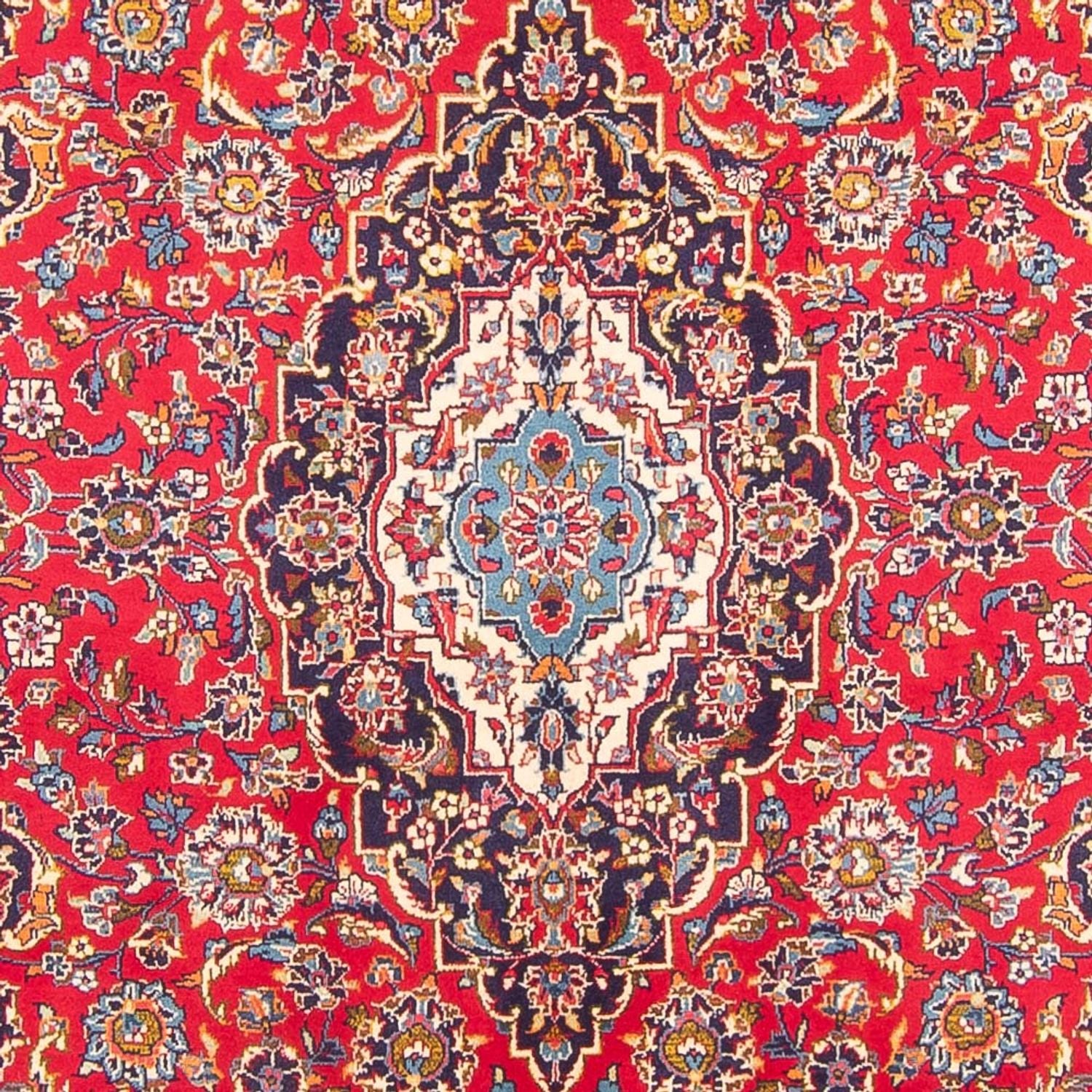 Persisk tæppe - Keshan - 297 x 194 cm - rød