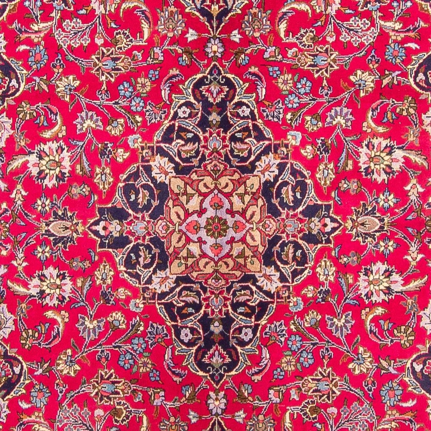 Persisk tæppe - Keshan - 288 x 200 cm - rød