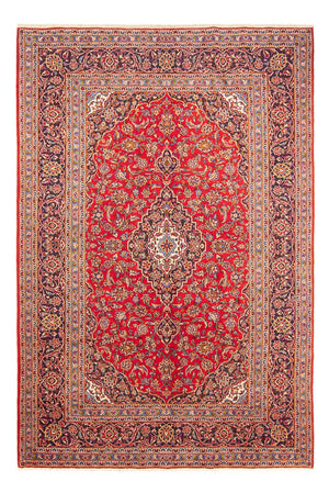 Persisk tæppe - Keshan - 288 x 200 cm - rød