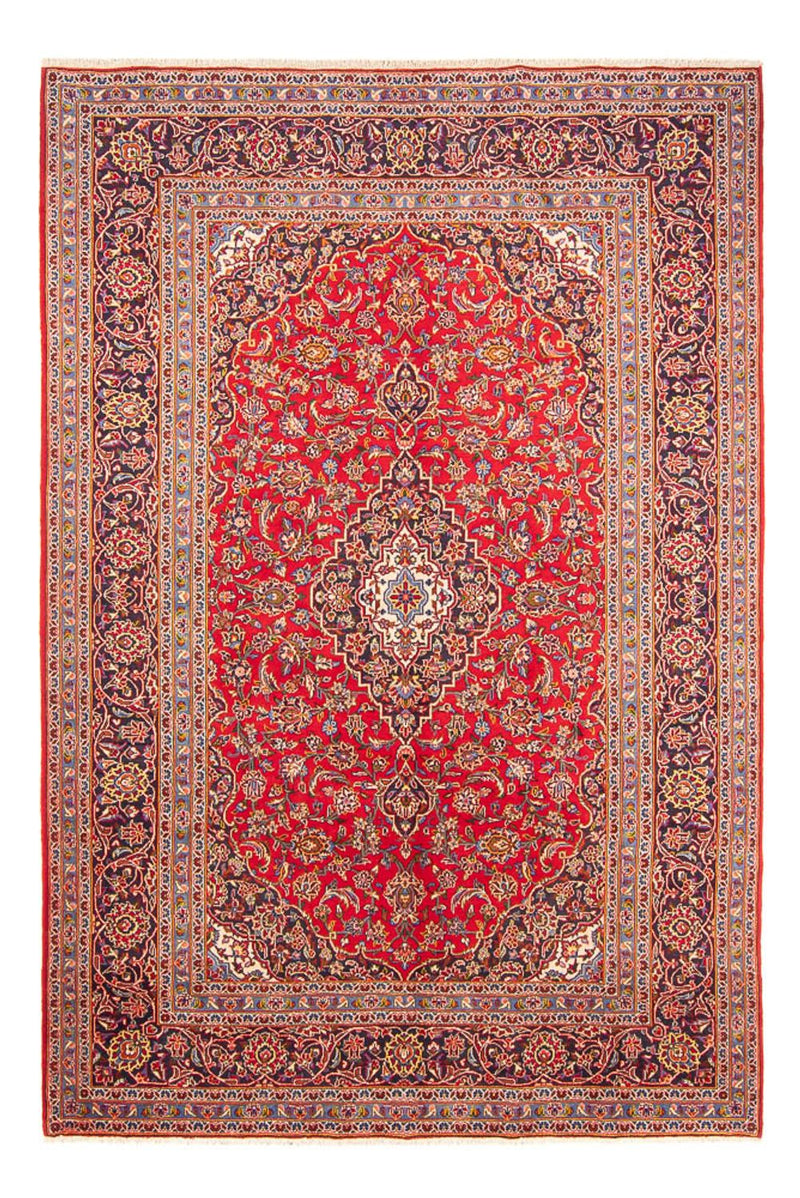 Persisk tæppe - Keshan - 288 x 200 cm - rød