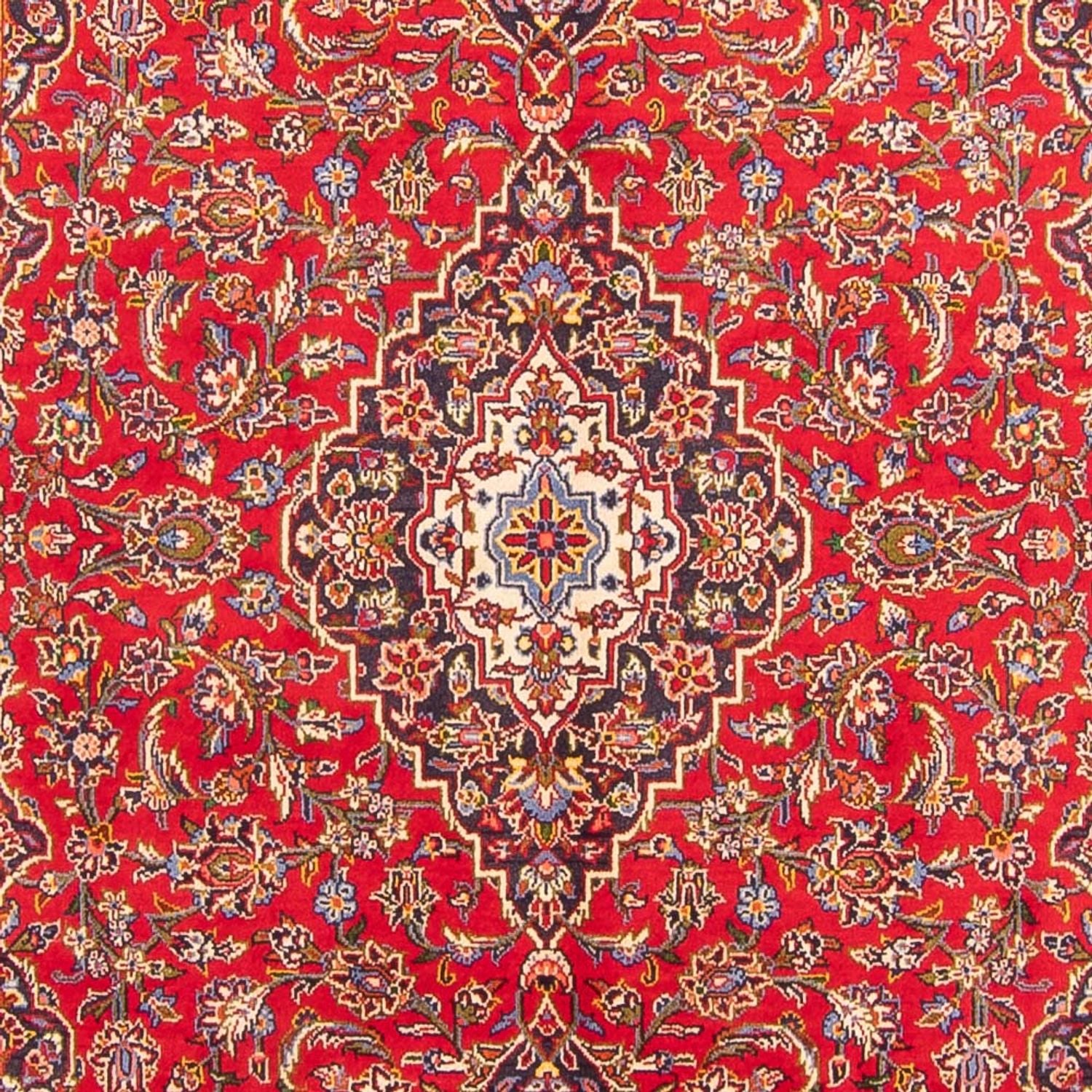 Persisk tæppe - Keshan - 288 x 200 cm - rød